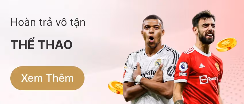 mobile promotion image Ho&agrave;n trả Sports