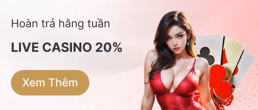 mobile promotion image Ho&agrave;n trả Live Casino