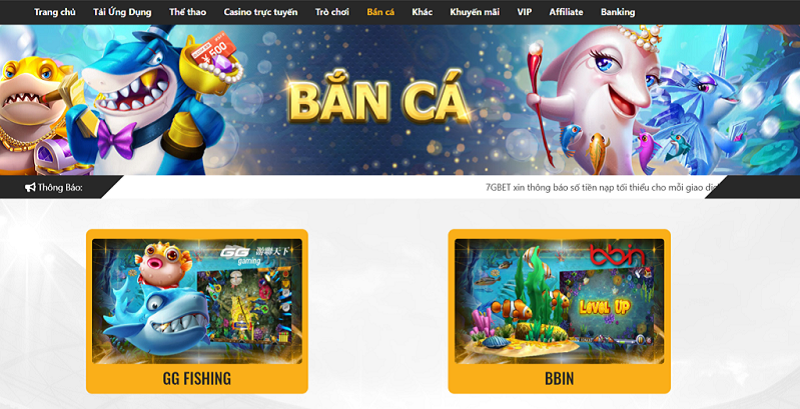 7GBet - Nền tảng giải tr&iacute; c&aacute; cược đỉnh cao bậc nhất 2023