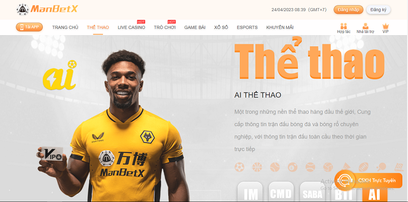 ManbetX &ndash; S&ograve;ng b&agrave;i gi&agrave;u tiềm lực v&agrave; uy t&iacute;n số 1 thị trường