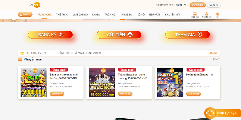 VT999 &ndash; Thương hiệu nh&agrave; c&aacute;i uy t&iacute;n c&oacute; sức ảnh hưởng mạnh tại Ch&acirc;u &Aacute;